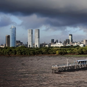 Skyline Of Buenos Aires, Argentina, South America