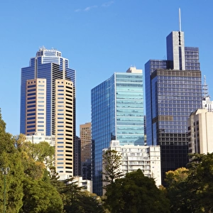 Skyscrapers in Melbourne Park