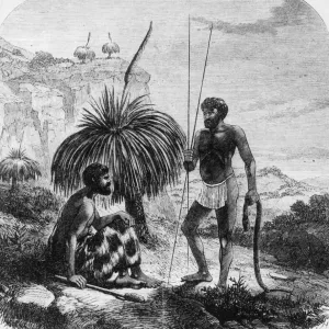 Snake Hunters Print 1863 Snake Hunters Print 1863