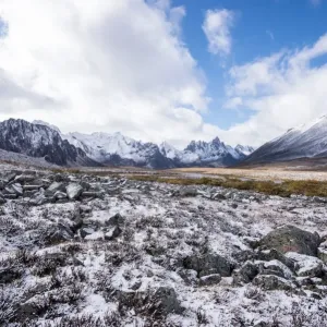 snowy mountain in the wilderness of Tombstone