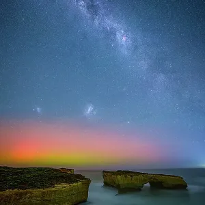 Southern lights Milkyway