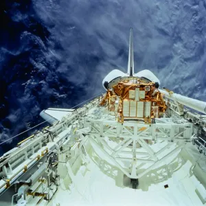 Space Shuttle with Hatch Open Space Shuttle with Hatch Open