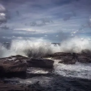 Splash and Rocks Splash and Rocks