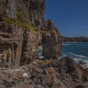 St. Govans head and coastline, Pembrokeshire, Wales, United Kingdom