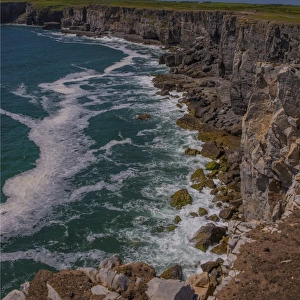 St. Govans head and coastline, Pembrokeshire, Wales, United Kingdom