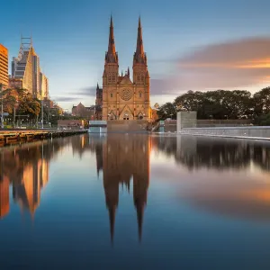 St Marys Cathedral Print - Sydney NSW