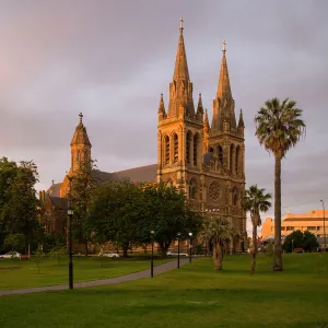 St Peters Cathedral, Adelaide at Dusk