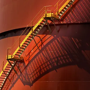 Stairway on Fuel Tank