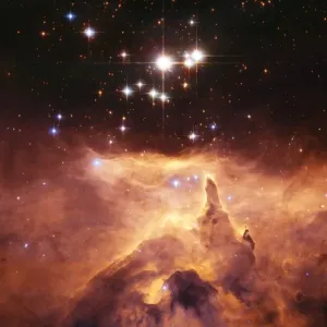 Star Cluster Print from Hubble Telescope Star Cluster Print from Hubble Telescope