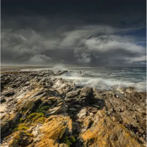 Stokes point, Southern end of King Island, Bass Strait, Tasmania, Australia