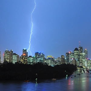 Storm over Brisbane