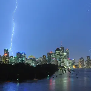 Storm over Brisbane