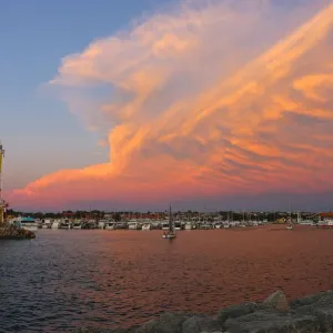 Before the storm was taken at Hillarys Boat Harbour in Perth Before the storm was taken at Hillarys Boat Harbour in Perth