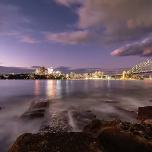 Stunning Sydney at sunset in Australia