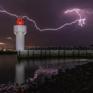 Summer Storm on the Hastings River Print