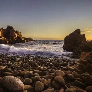 Sunset Print of Pinnacles at Cape Woolamai, Phillip Island