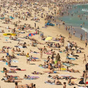 Sunday at Bondi Beach