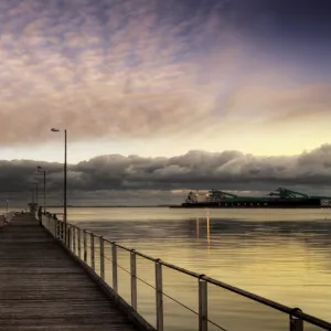 Sunrise at Boston Bay, Port Lincoln Jetty, Eyre Peninsula, South Australia