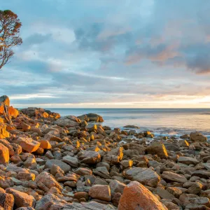 Sunrise over bunker bay dunsborough western australia