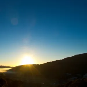 Sunrise over Charlottes Pass