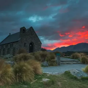 Sunrise at Church of The Good Shepherd