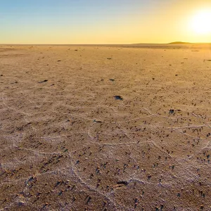 Sunrise at Lake Gairdner