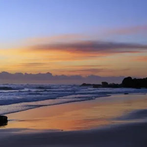 Sunrise at Port Macquarie beach Sunrise at Port Macquarie beach