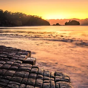 Sunrise at Tessellated Pavement, Tasman Peninsula, Tasmania