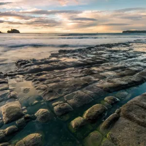 Sunrise at Tessellated Pavement, Tasmania Sunrise at Tessellated Pavement, Tasmania