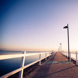 Sunrise over Wynnam Jetty