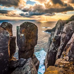 Sunset at Cape Raoul, Tasman Peninsula, Tasmania Sunset at Cape Raoul, Tasman Peninsula, Tasmania