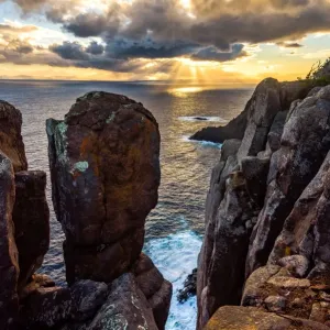 Sunset at Cape Raoul, Tasman Peninsula, Tasmania Sunset at Cape Raoul, Tasman Peninsula, Tasmania