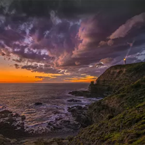 Sunset at Cape Schanck, Victoria, Australia