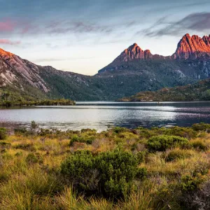 Sunset at Cradle Mountain