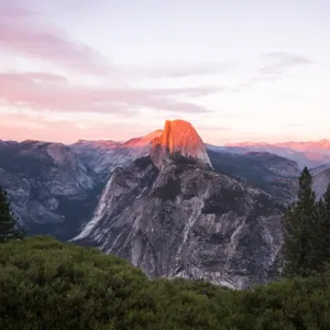 Sunset at Glacier point, Yosemite National Park