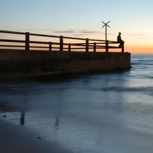 sunset jetty