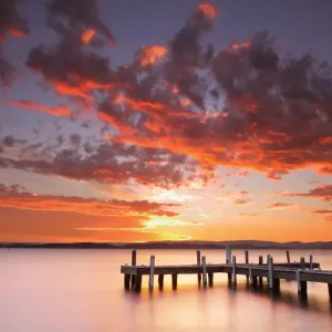 Sunset at Lake Macquarie Sunset at Lake Macquarie