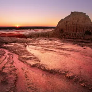 Sunset in Mungo National Park