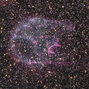 Supernova remnant combined X-ray
