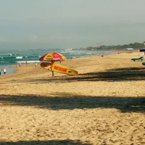 Surf Rescue at a Bali Beach