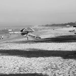 Surf Rescue at a Bali Beach Surf Rescue at a Bali Beach