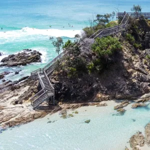 Surfing the Byron Bay Pass