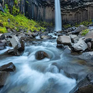 Svartifoss Waterfall in Iceland