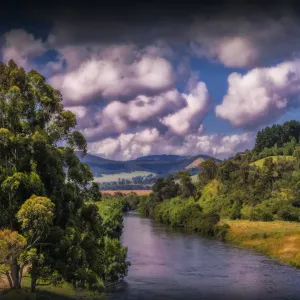 Swampy plain river, Khankoban, Snowy mountains, Kosciuszko National Park, New South Wales
