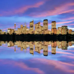 Sydney Central Business District Reflection Print