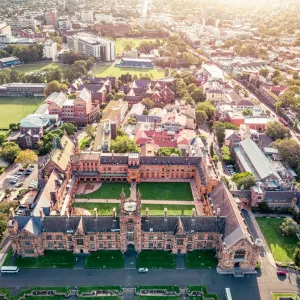 University of Sydney Aerial Print University of Sydney Aerial Print