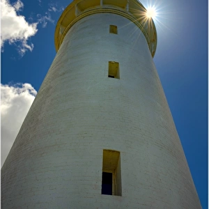 Table cape lighthouse, northern coastline of Tasmania, Australia