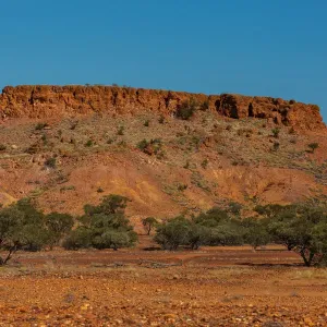 Australian Outback Flat Top Mesa Print