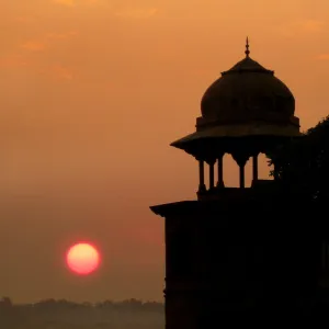 Taj Mahal Sunset