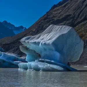 Tasman Glacial melt, Mount Cook Aoraki National Park, south Island of New Zealand Tasman Glacial melt, Mount Cook Aoraki National Park, south Island of New Zealand